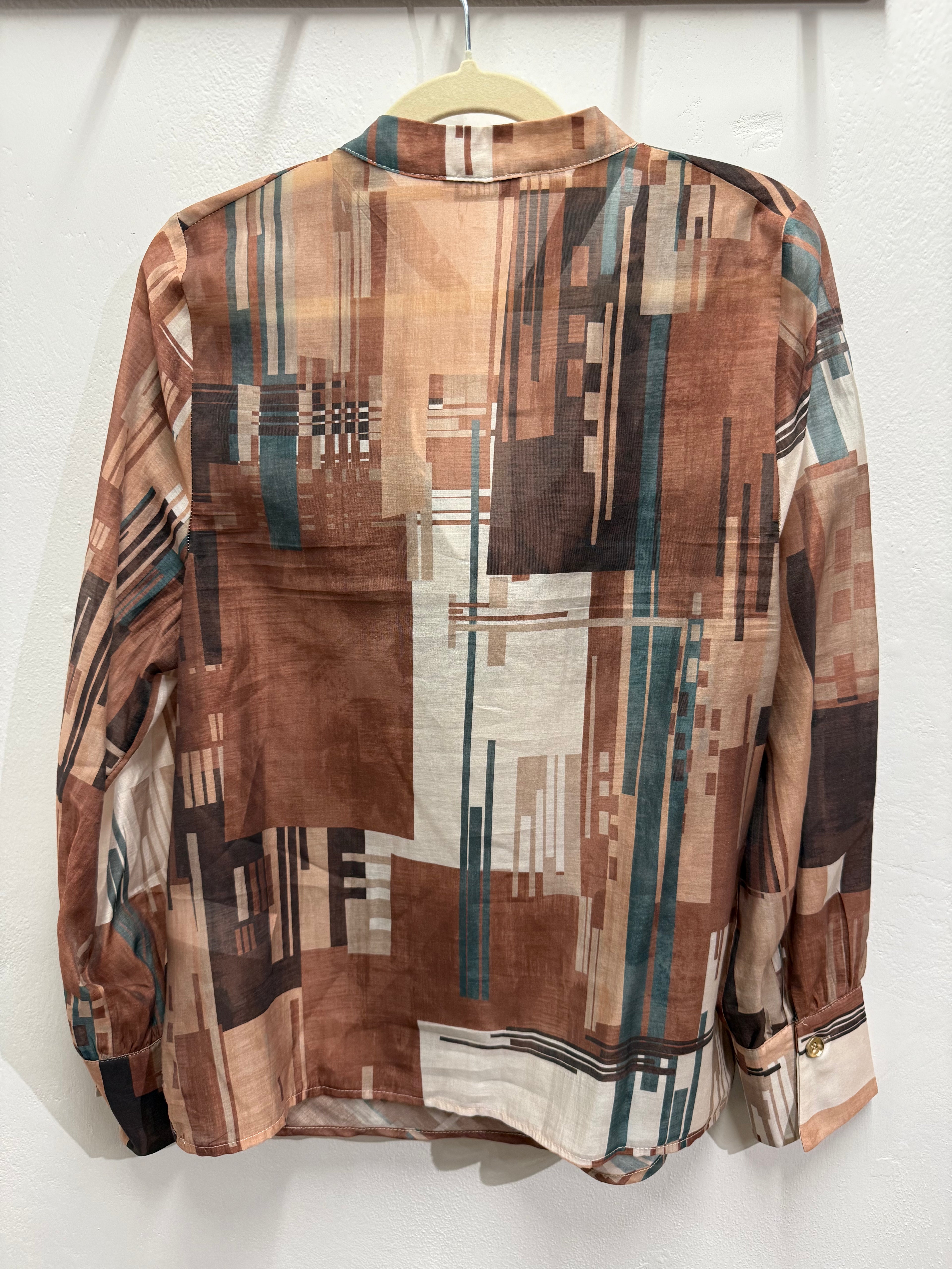 Blusa stampata