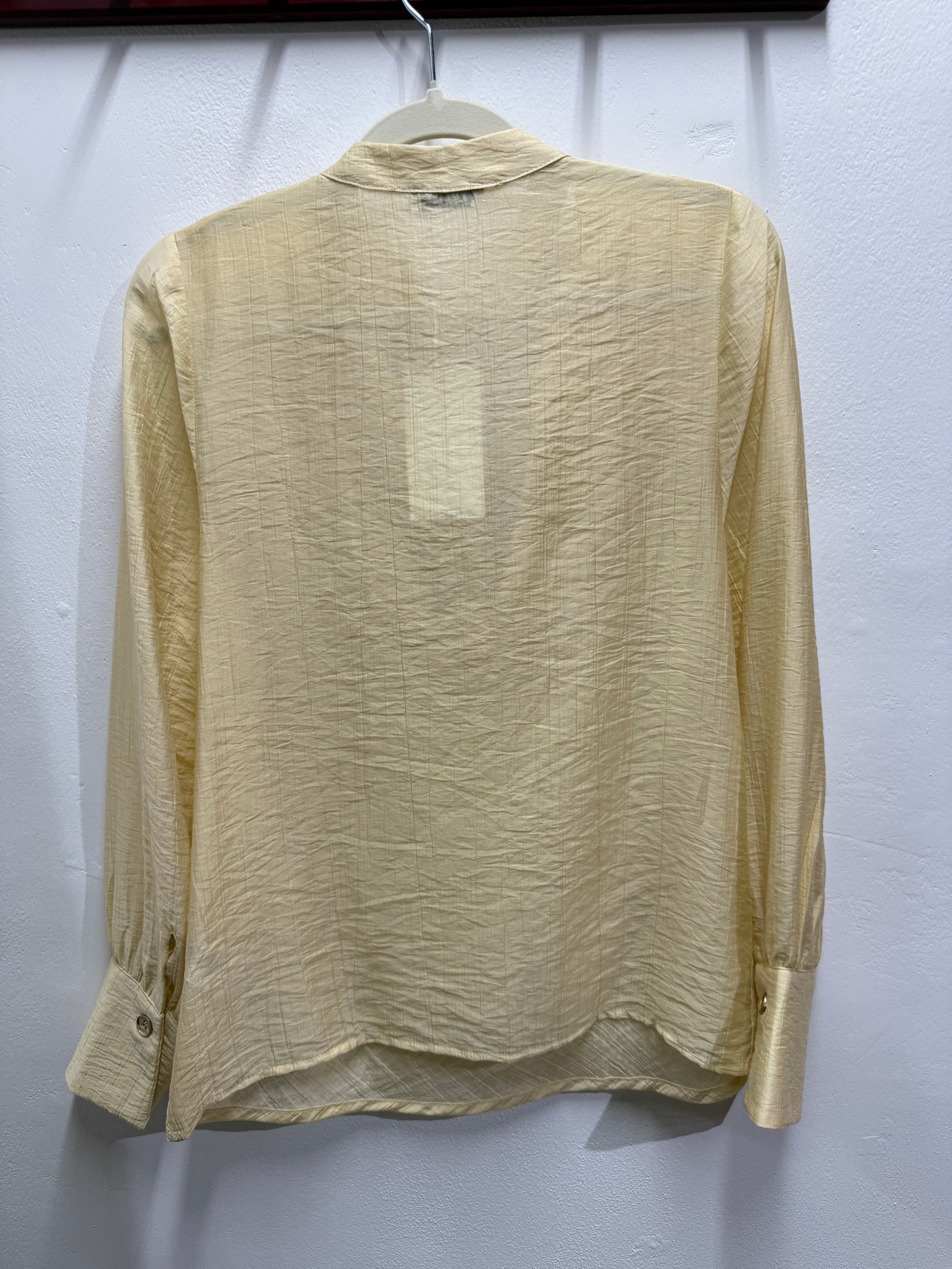 Blusa tinta unita