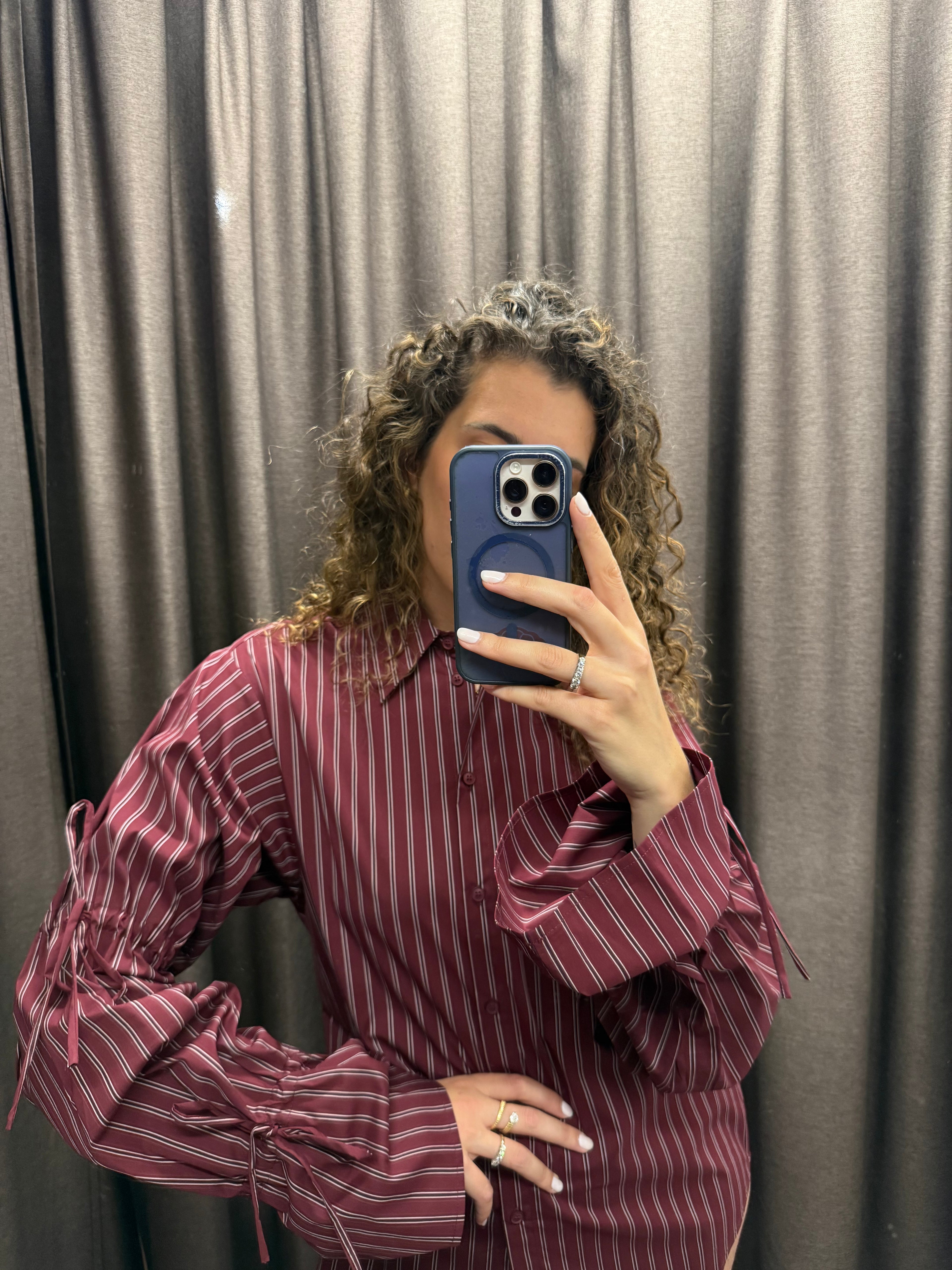 Camicia con fiocchi