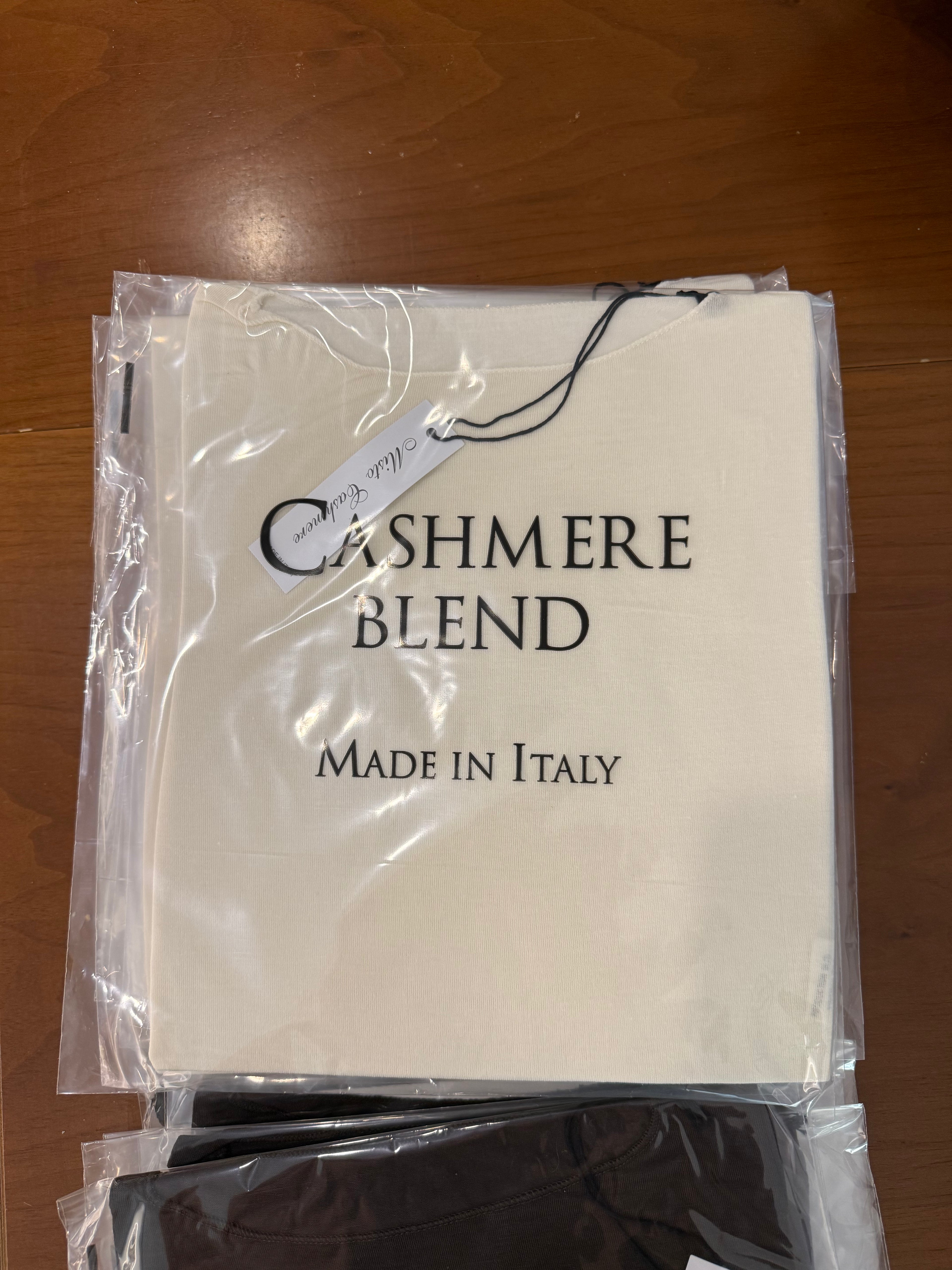 Maglia misto cashmere