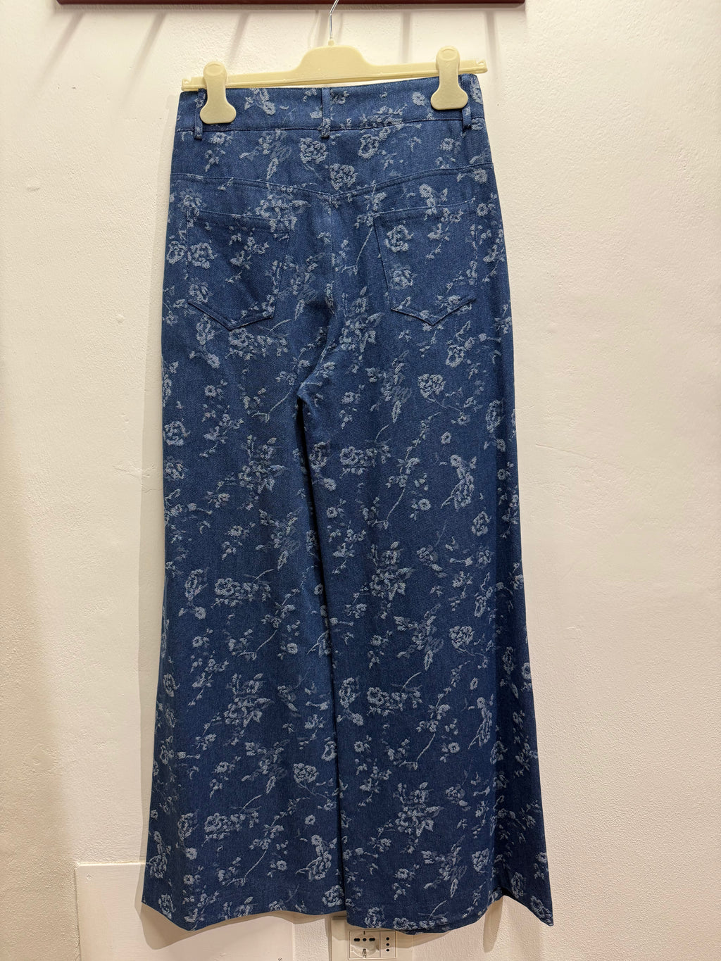 Jeans stampati palazzo