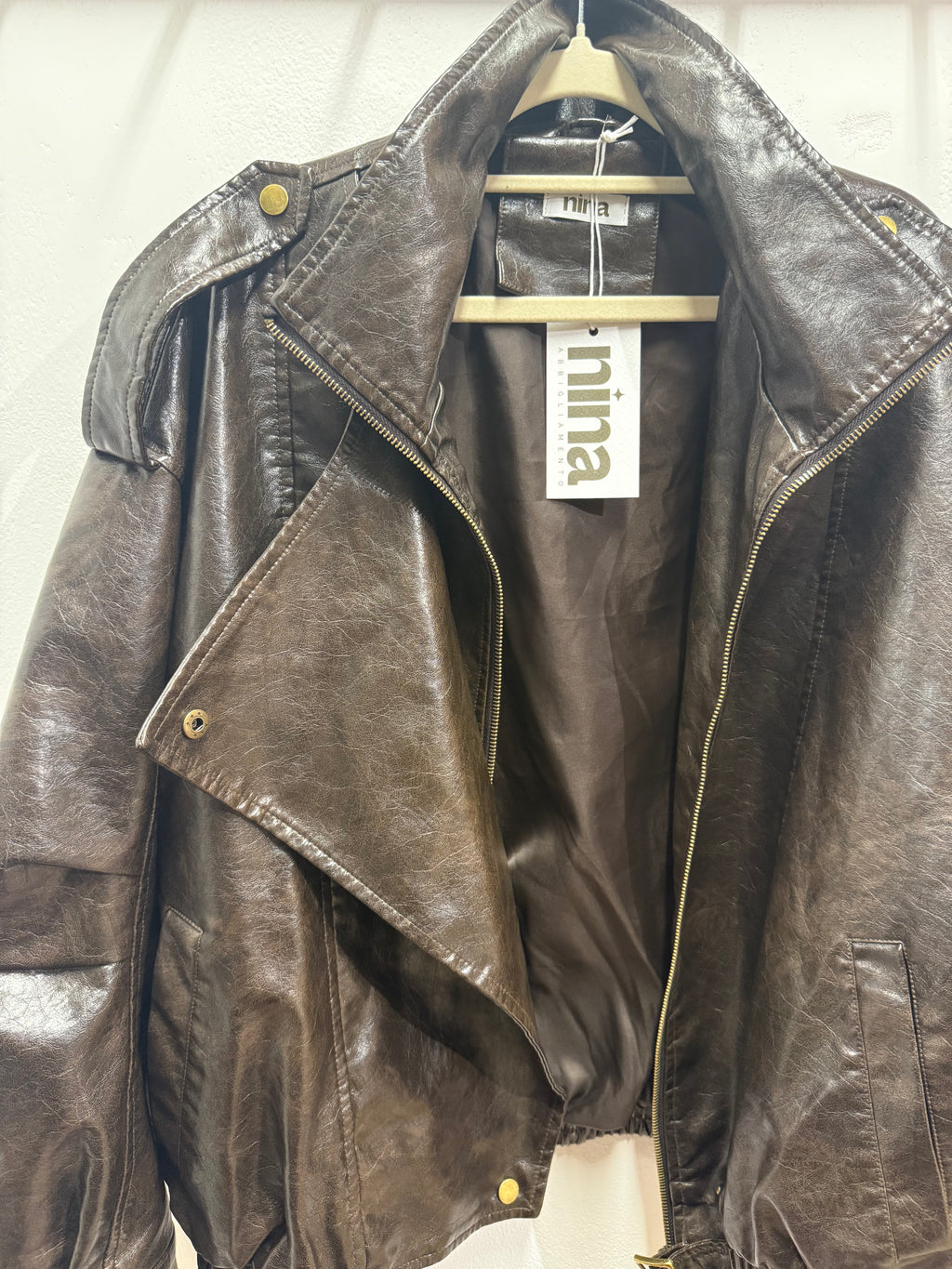 Bomber pelle