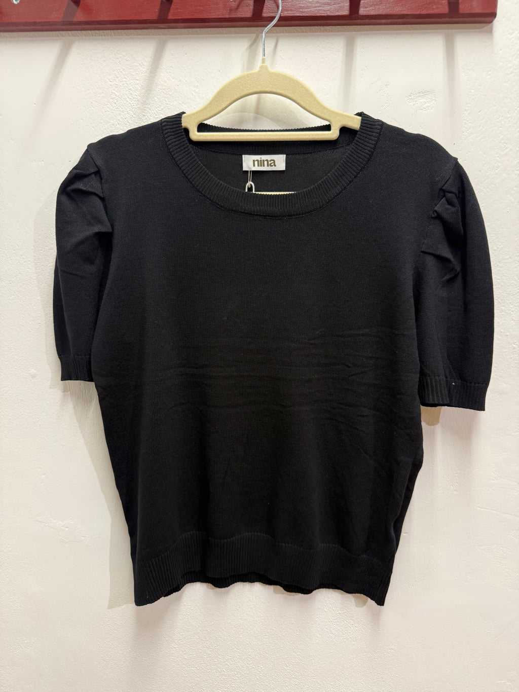 Maglia con maniche a palloncino