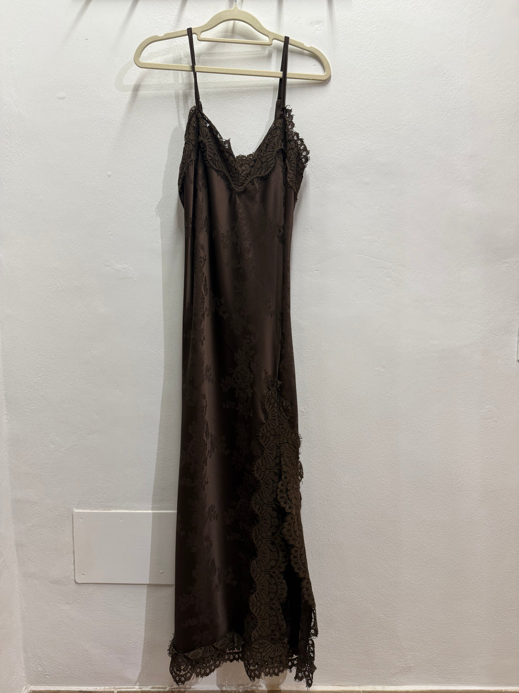 Vestito raso stampato