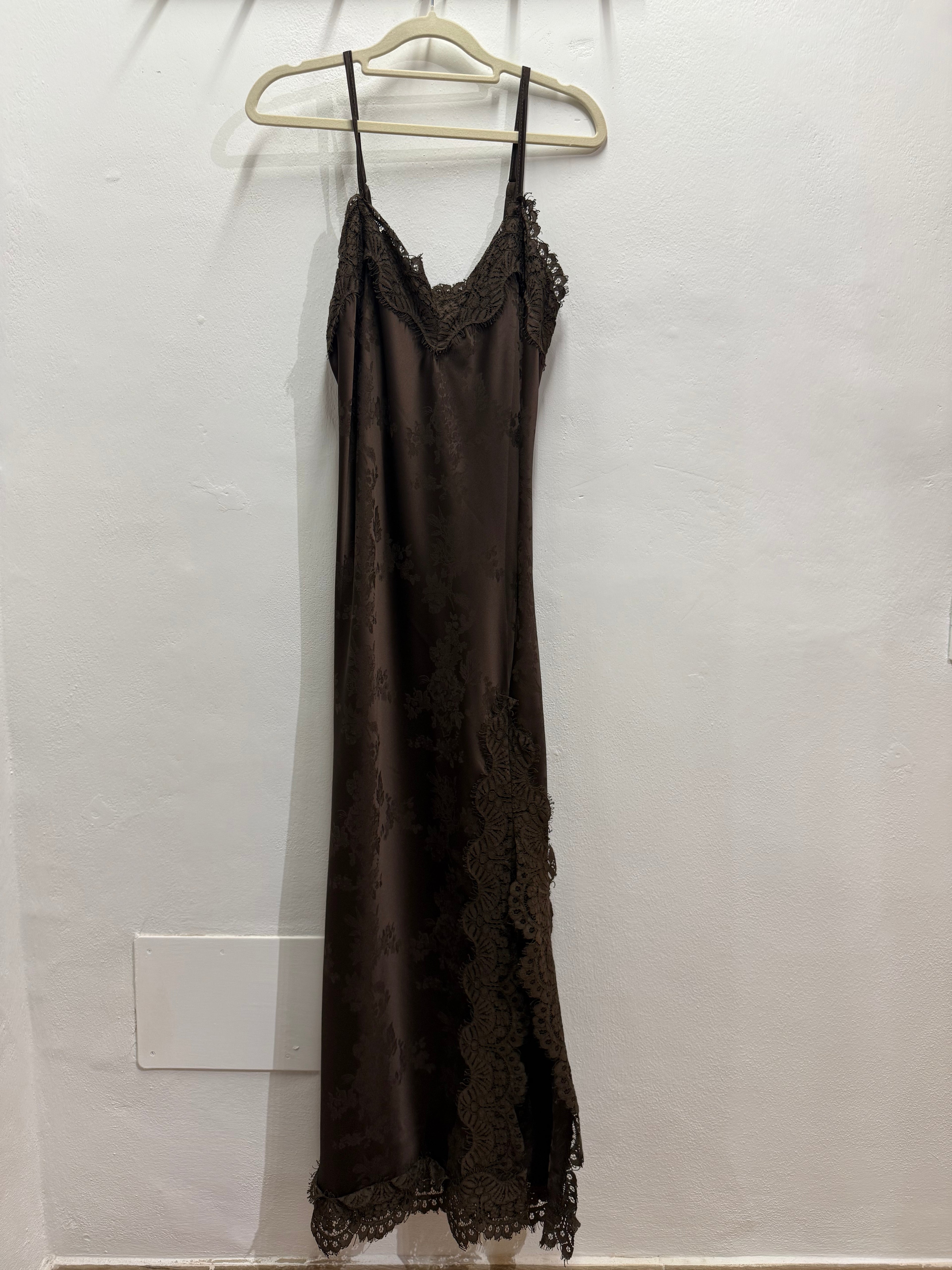 Vestito raso stampato