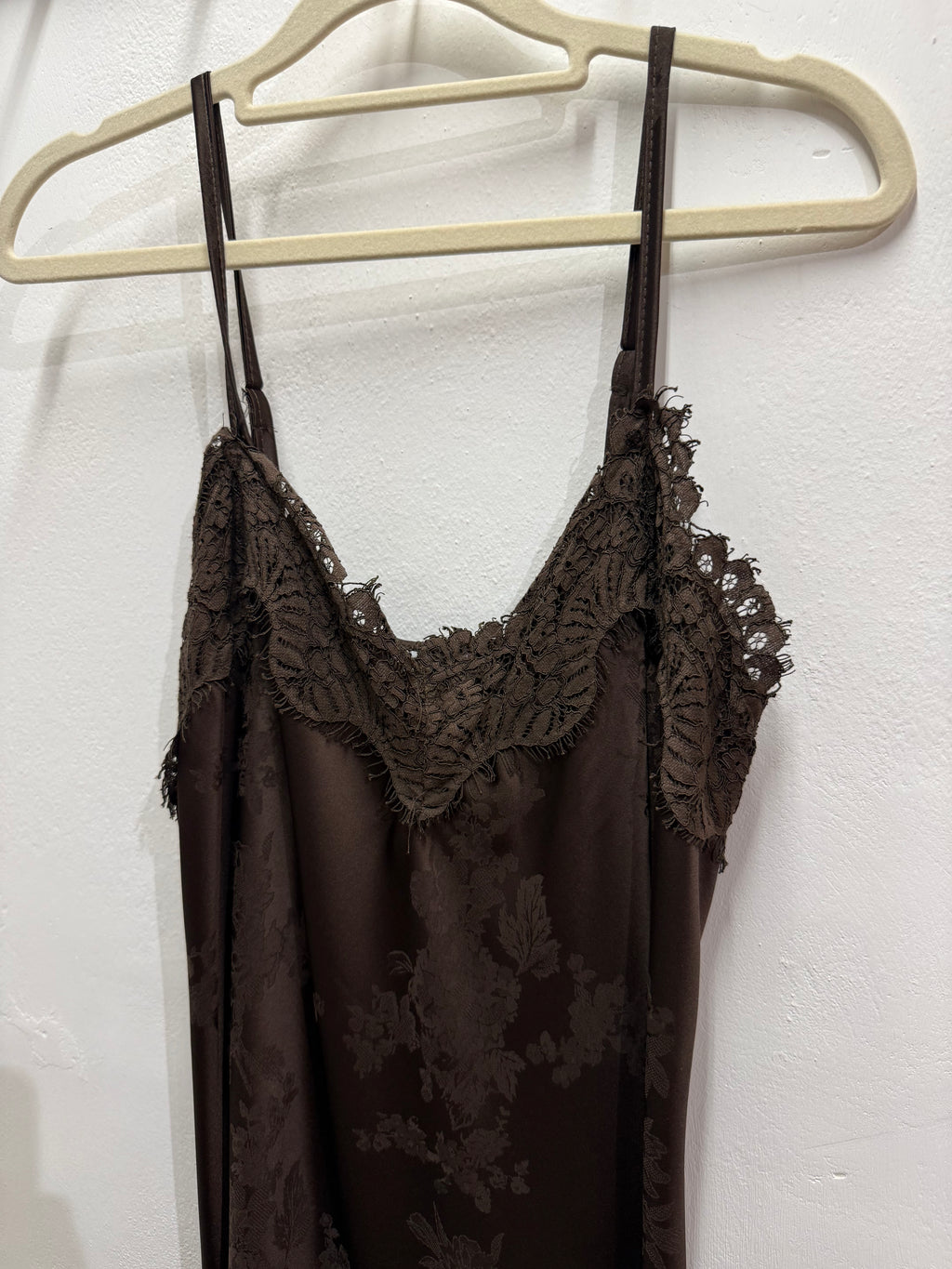 Vestito raso stampato