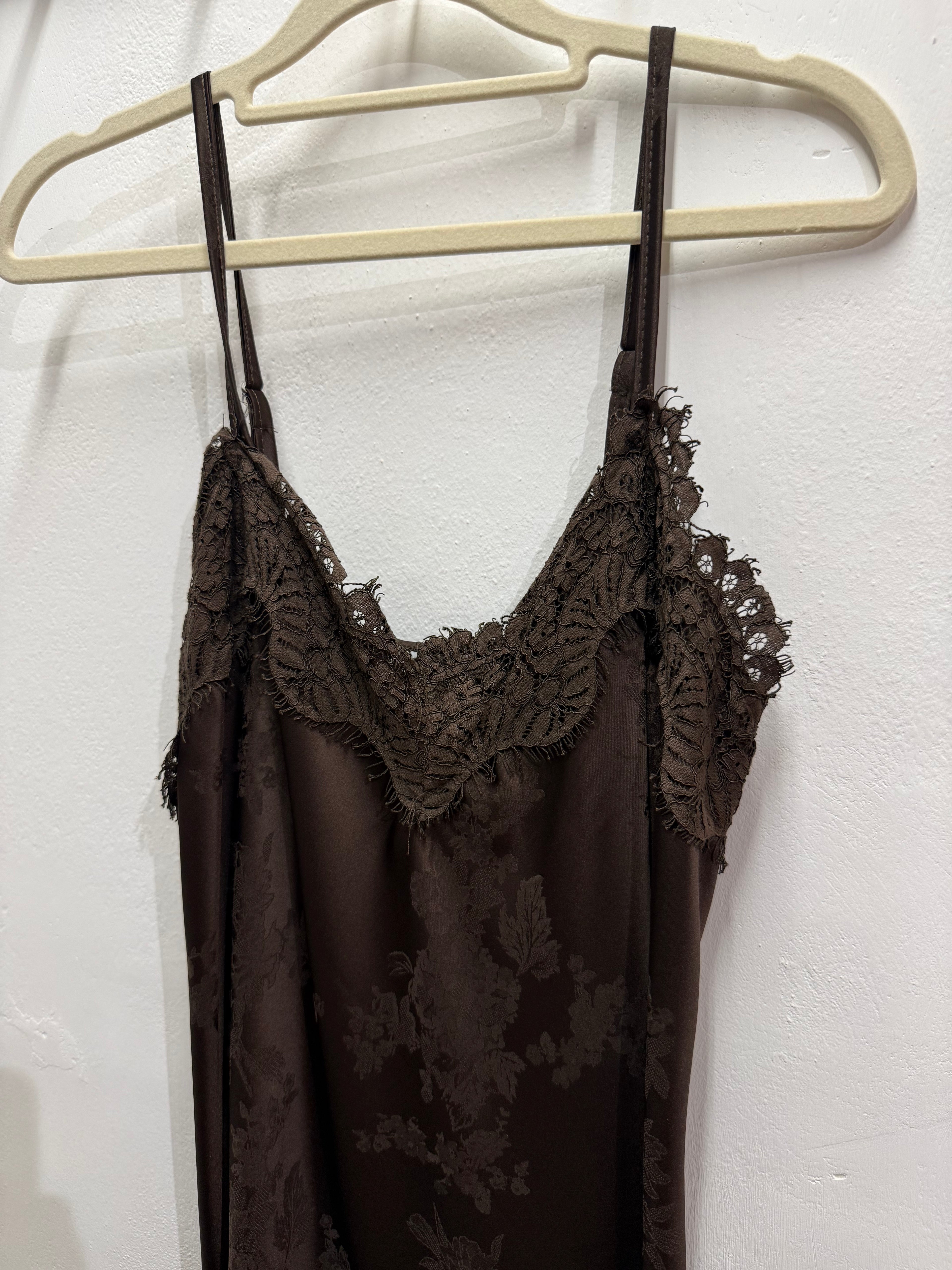 Vestito raso stampato