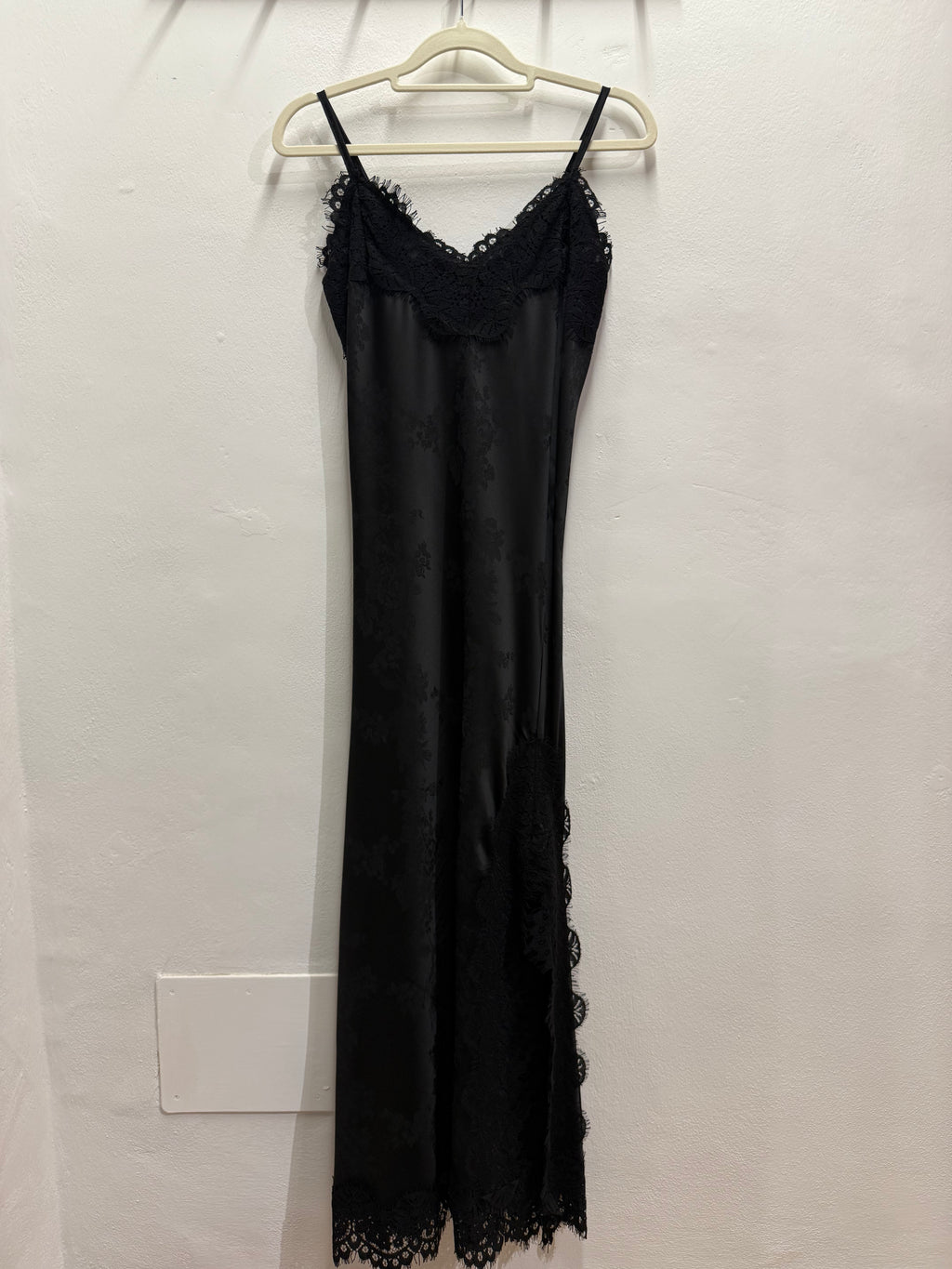 Vestito raso stampato