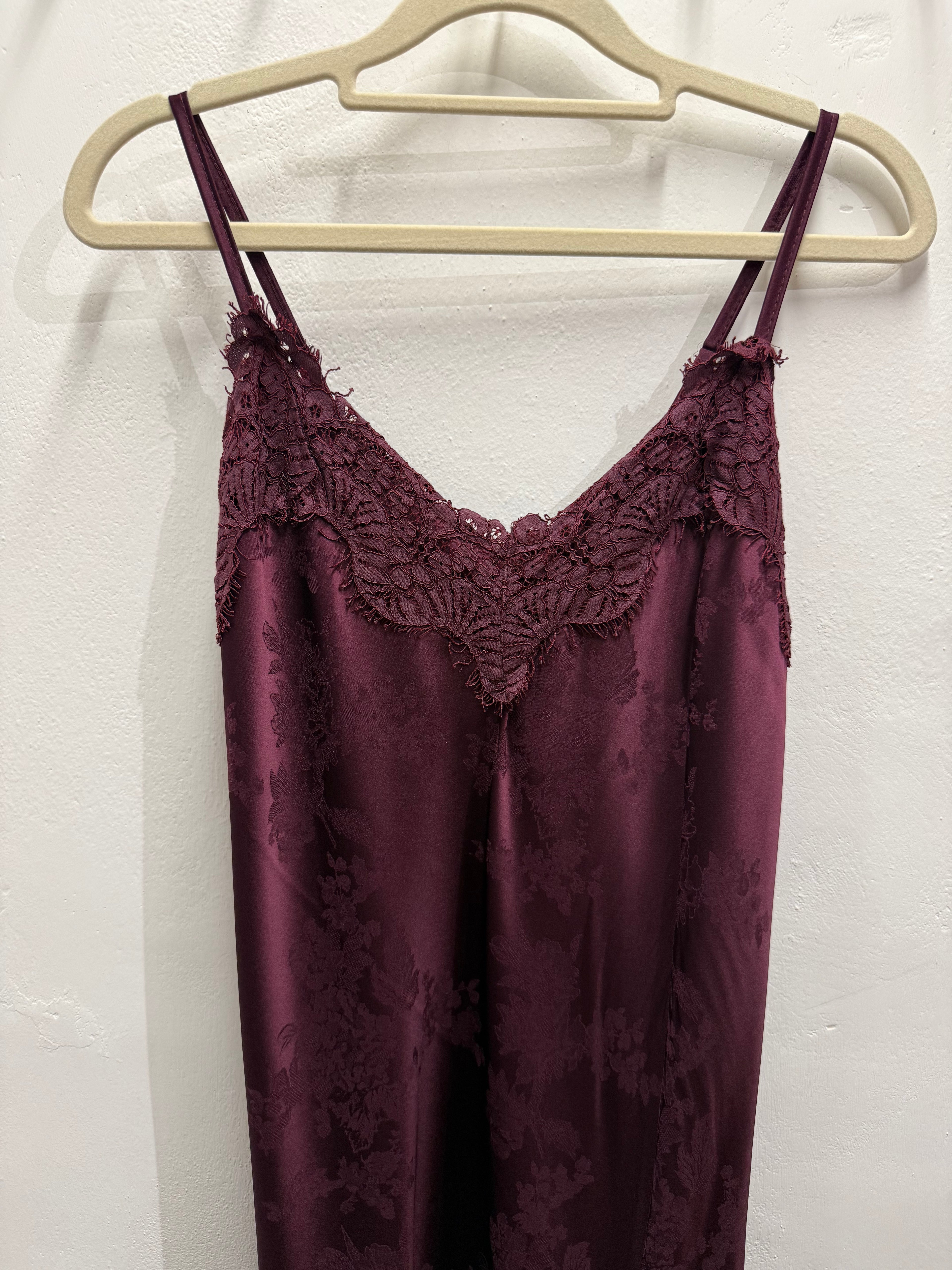 Vestito raso stampato