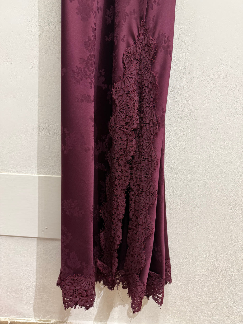 Vestito raso stampato