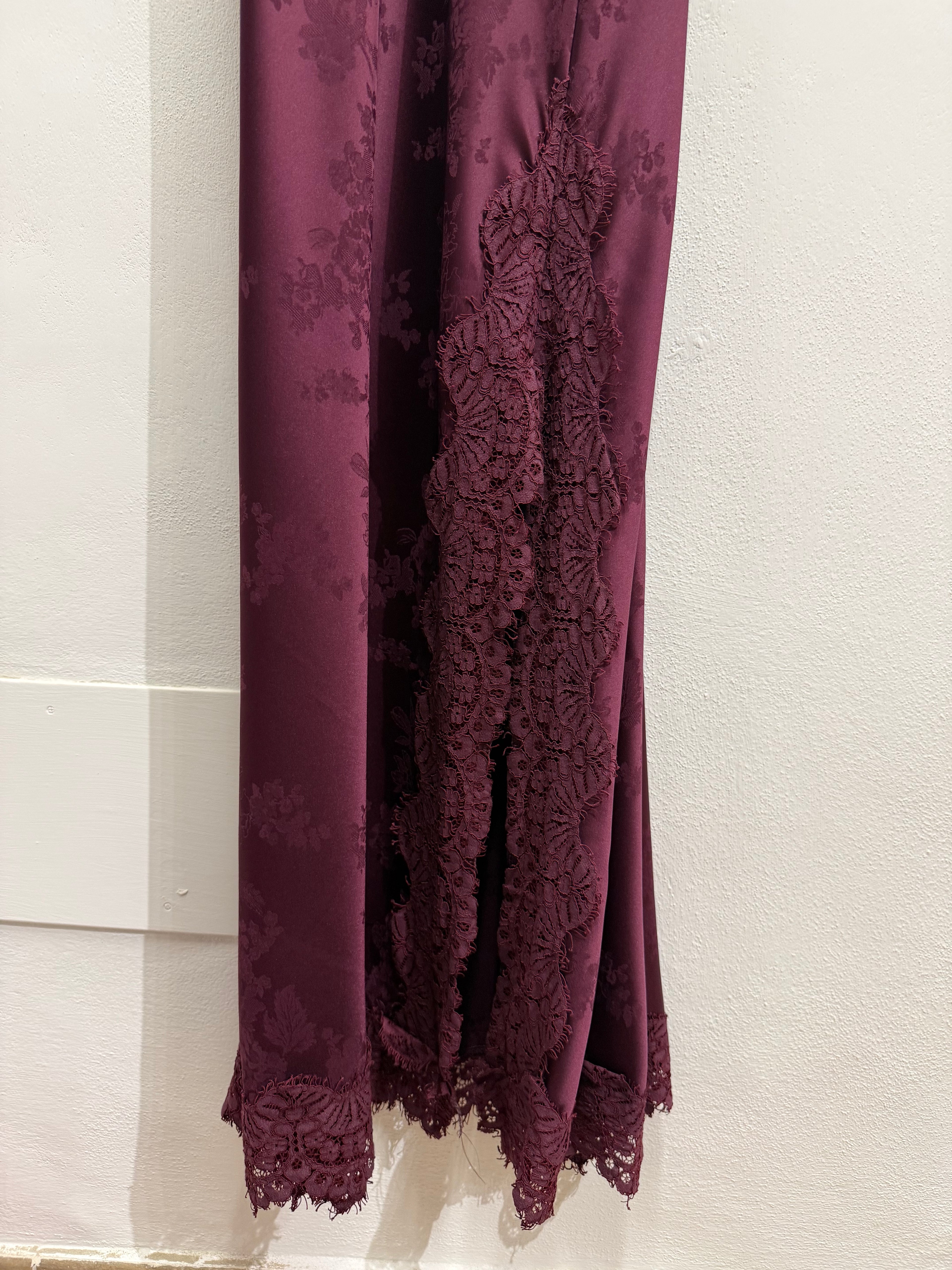 Vestito raso stampato