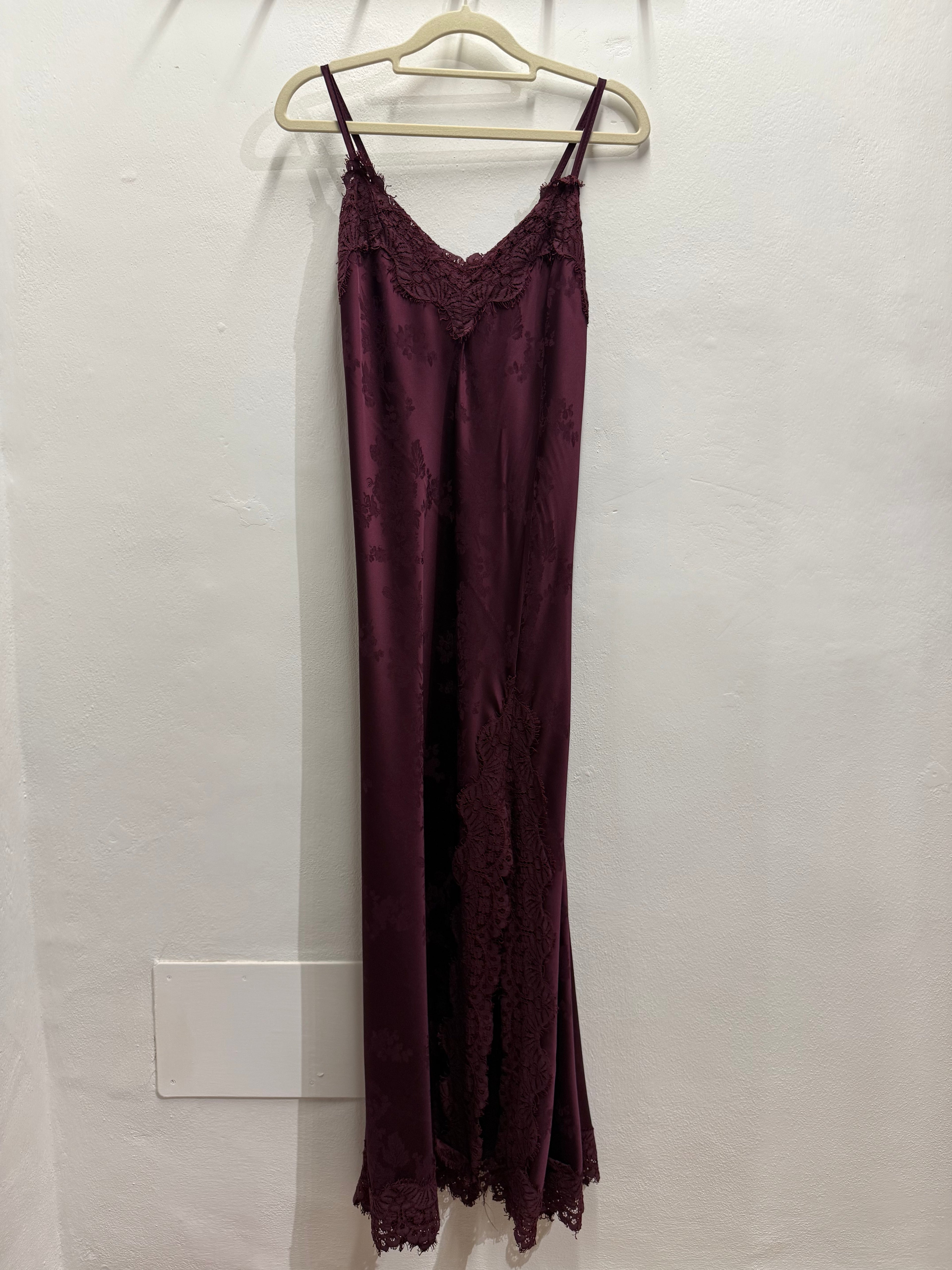 Vestito raso stampato