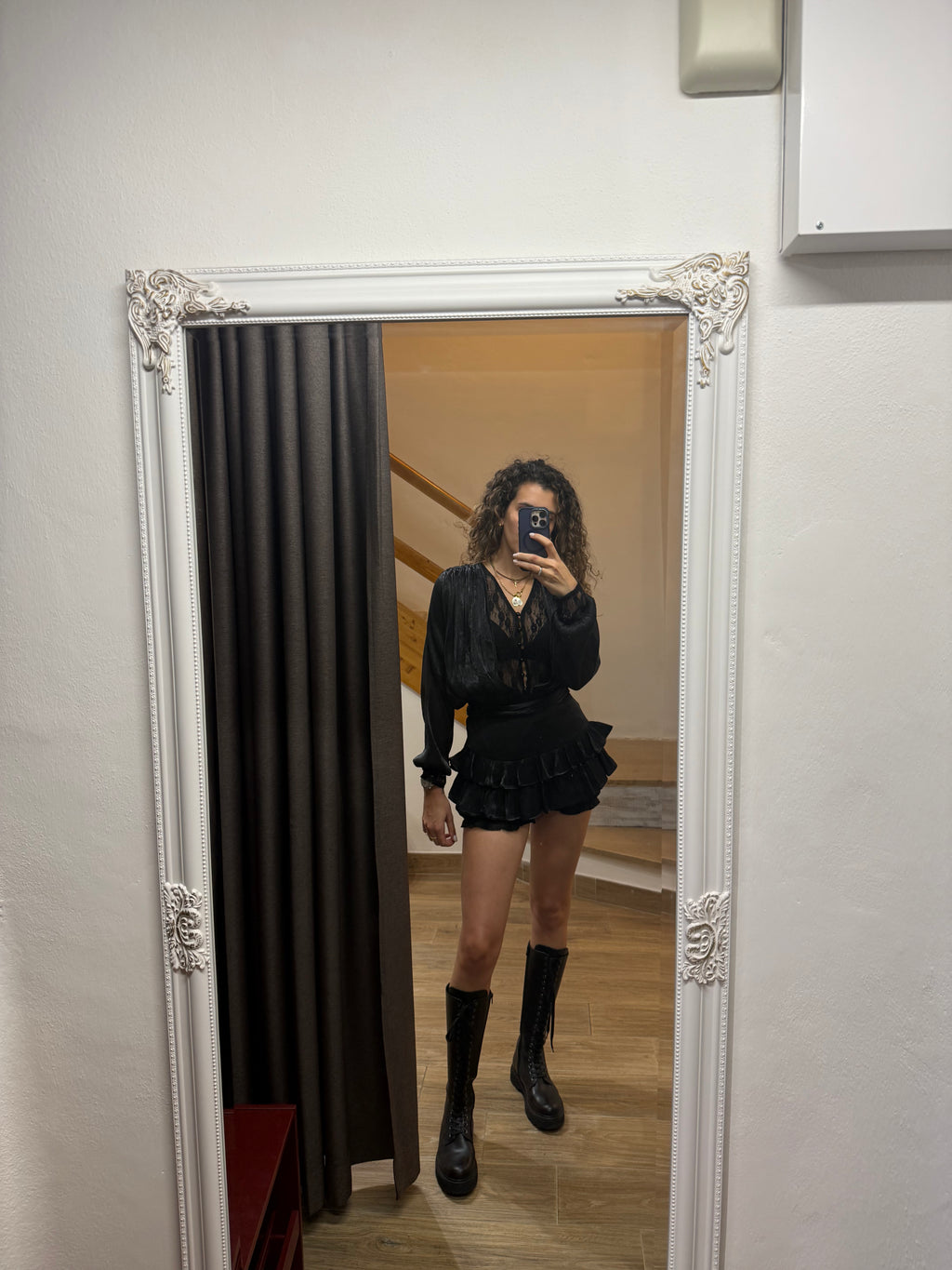Mini abito con culotte