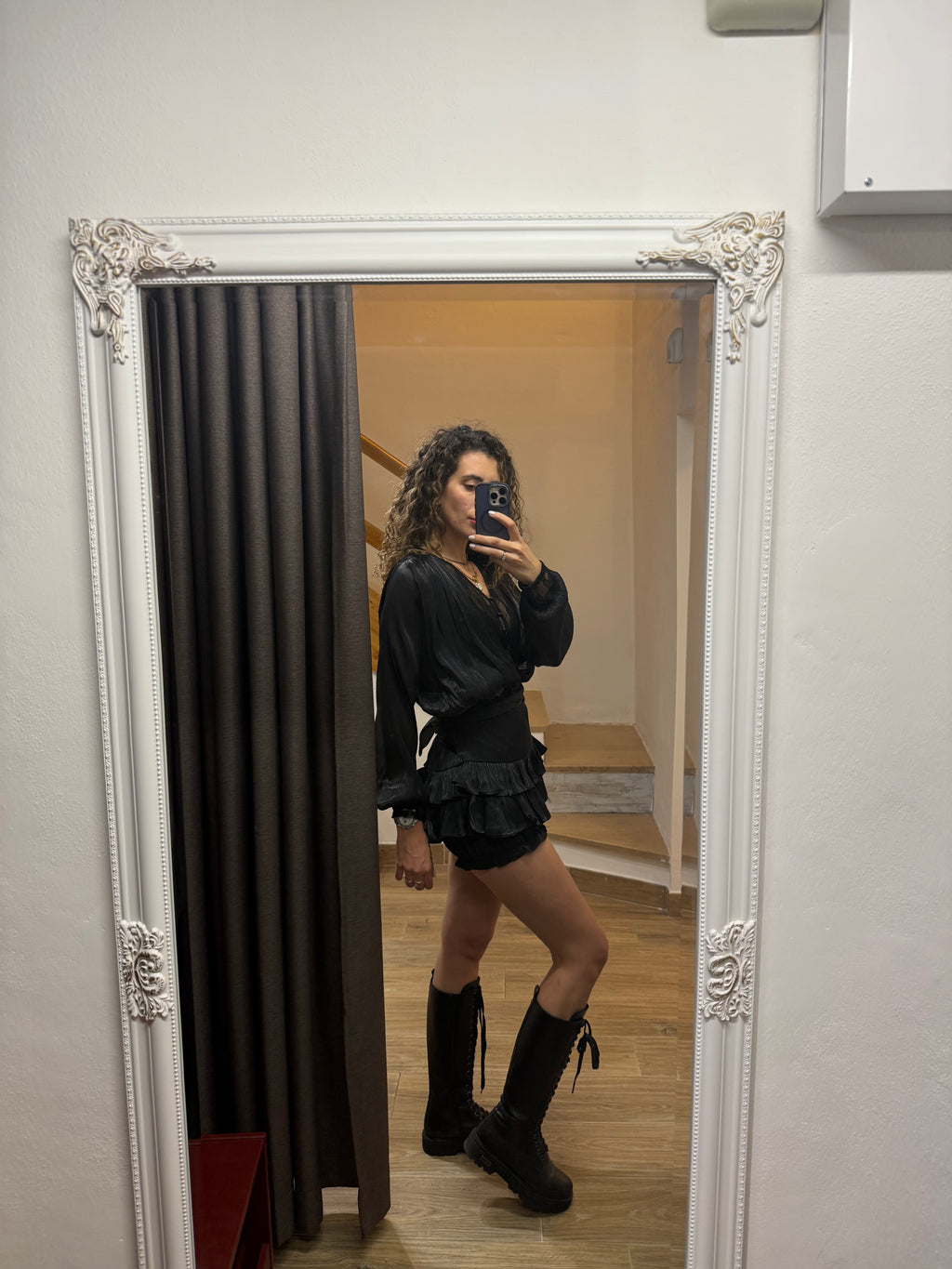 Mini abito con culotte