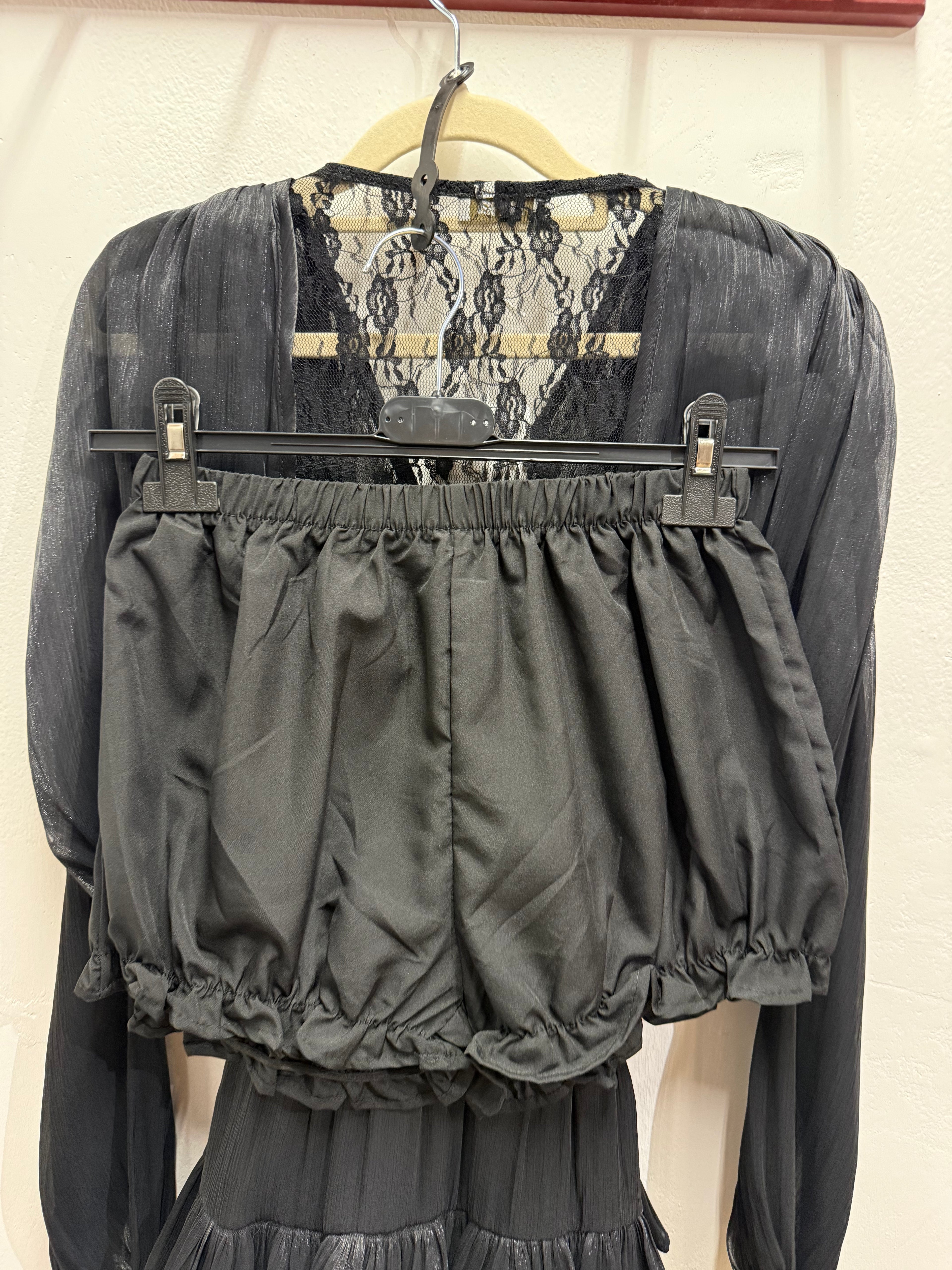 Mini abito con culotte