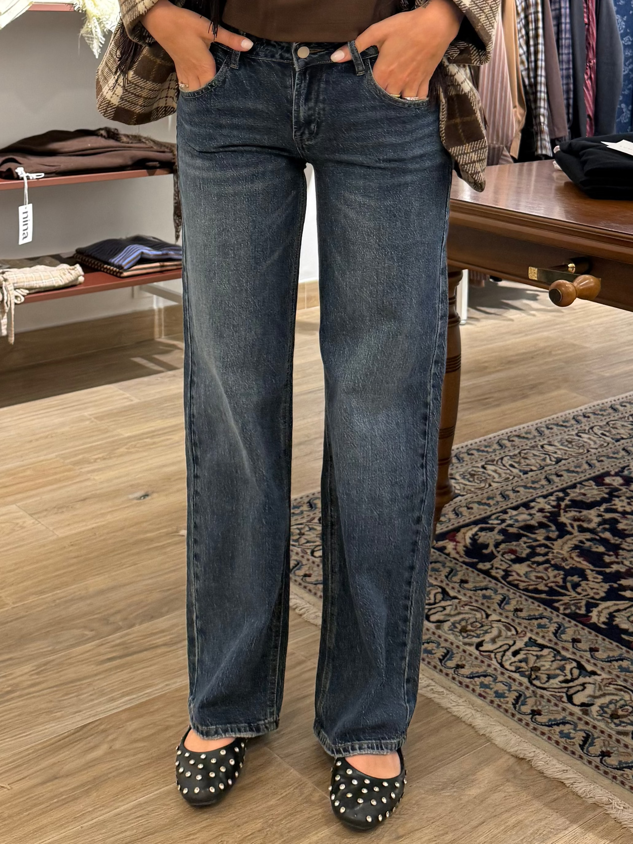 Jeans gamba dritta