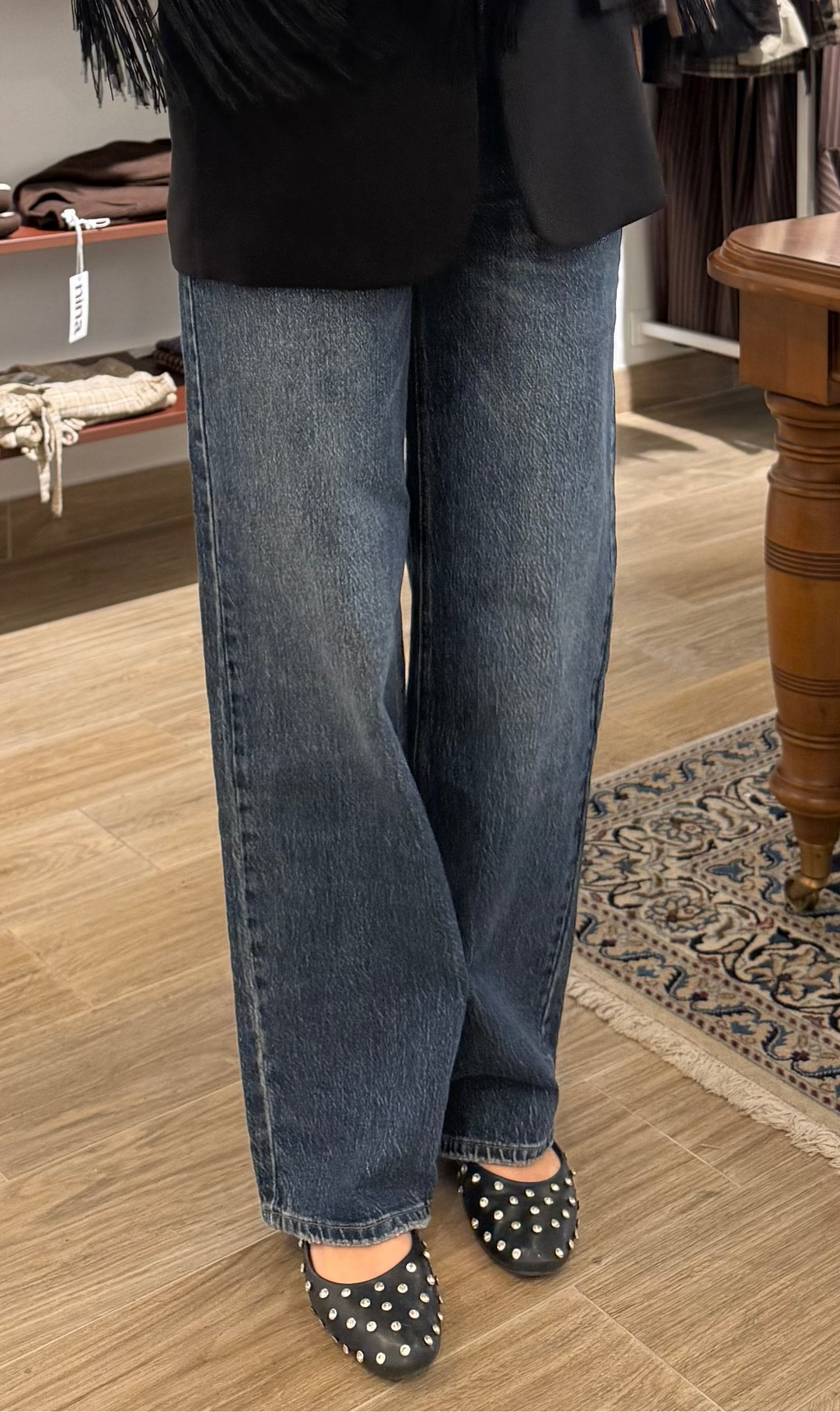 Jeans gamba dritta