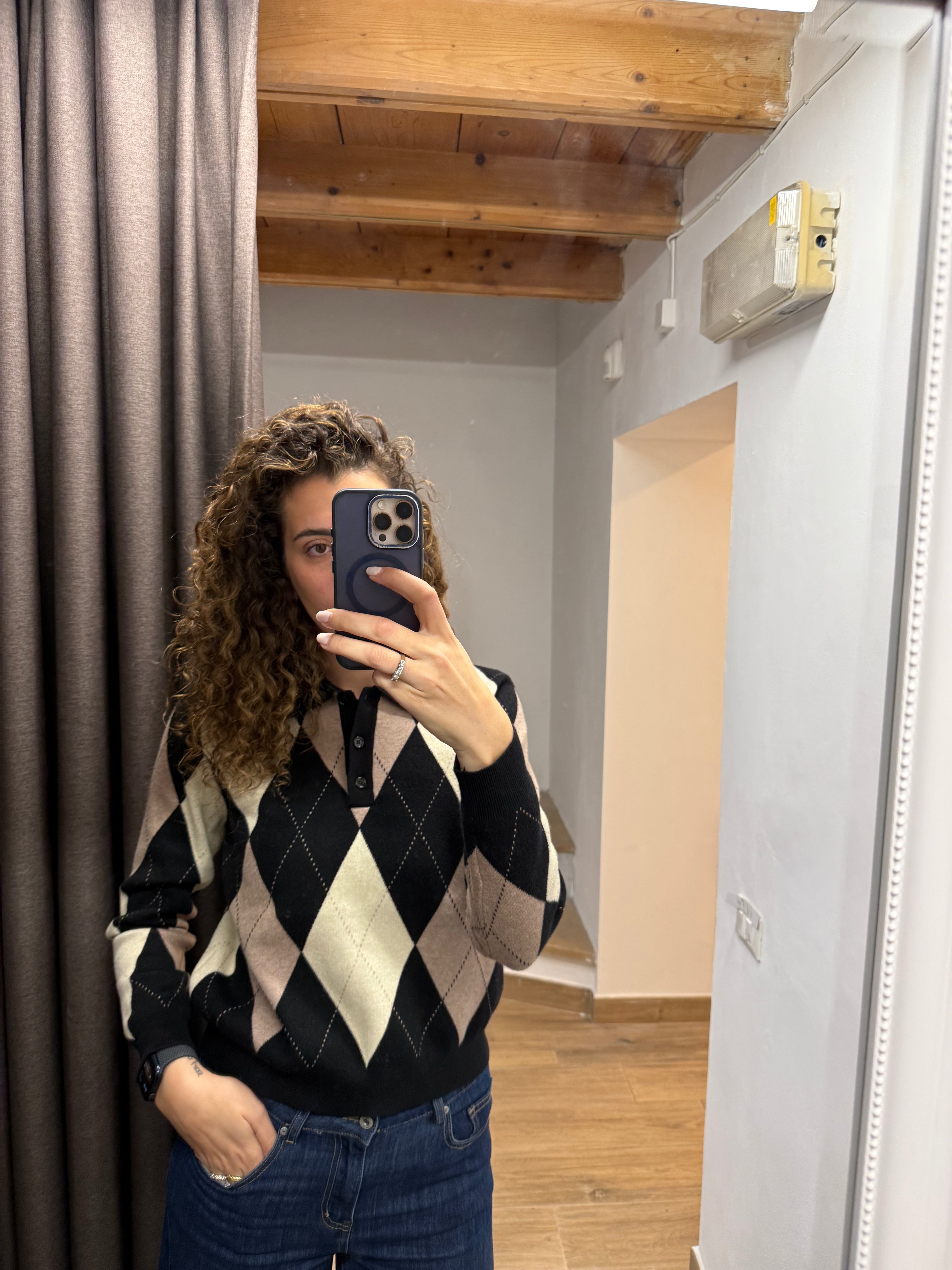 Polo con losanghe