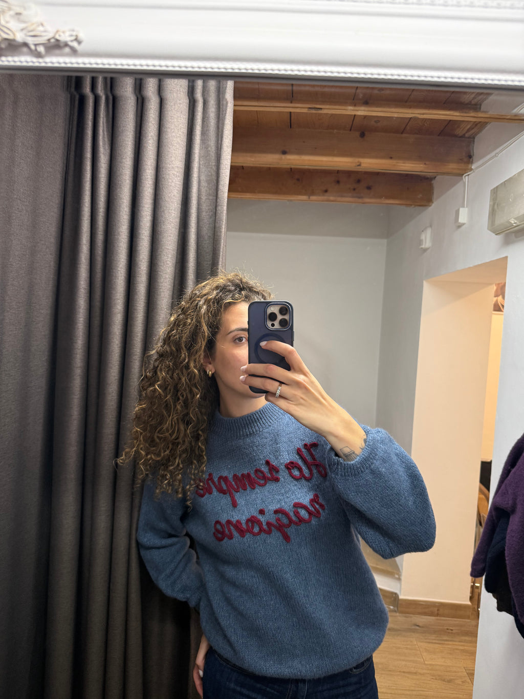 Maglione scritta "Ho sempre ragione"
