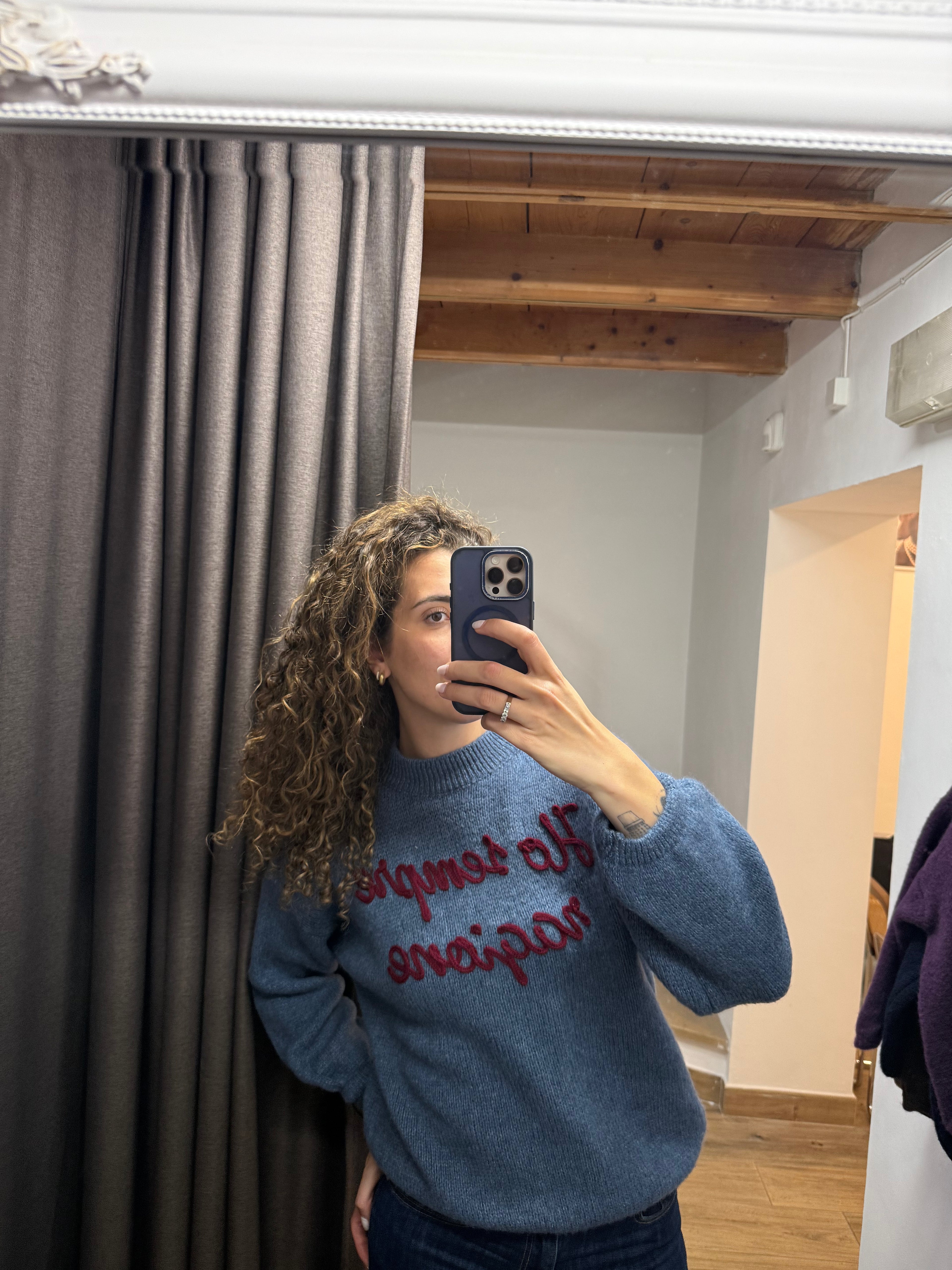Maglione scritta "Ho sempre ragione"