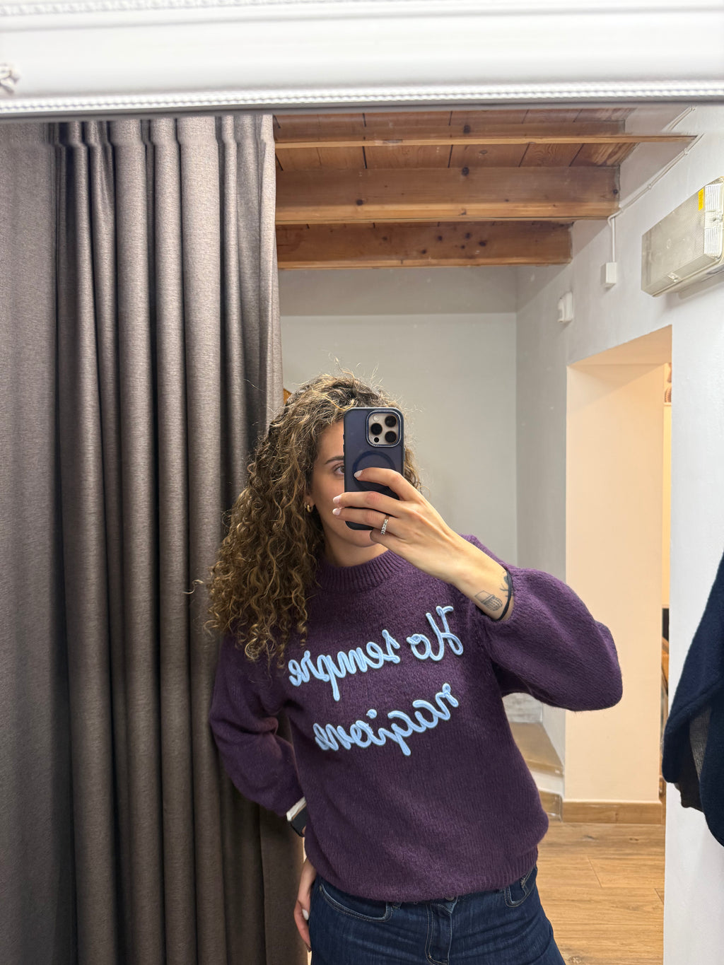Maglione scritta "Ho sempre ragione"
