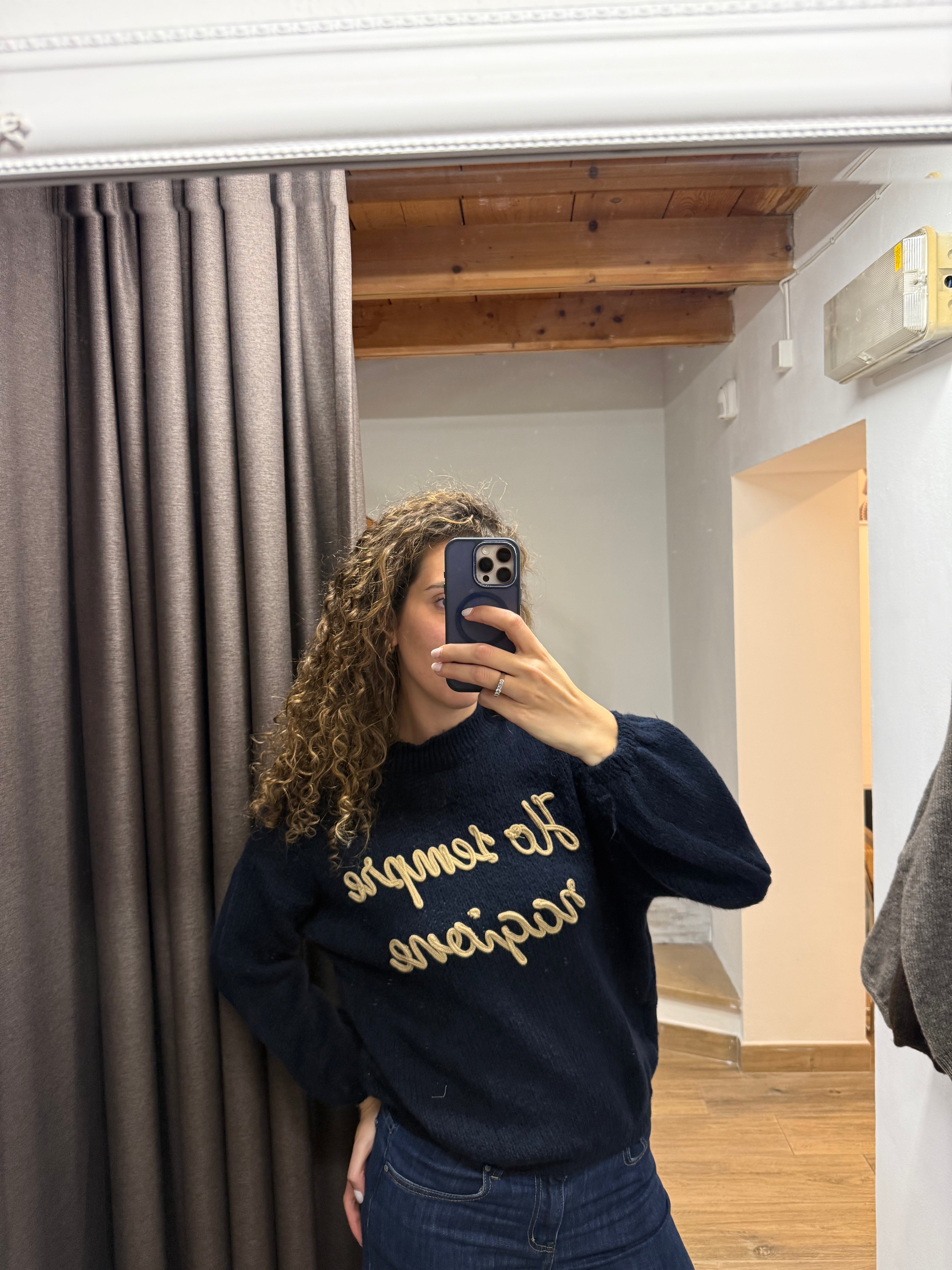 Maglione scritta "Ho sempre ragione"