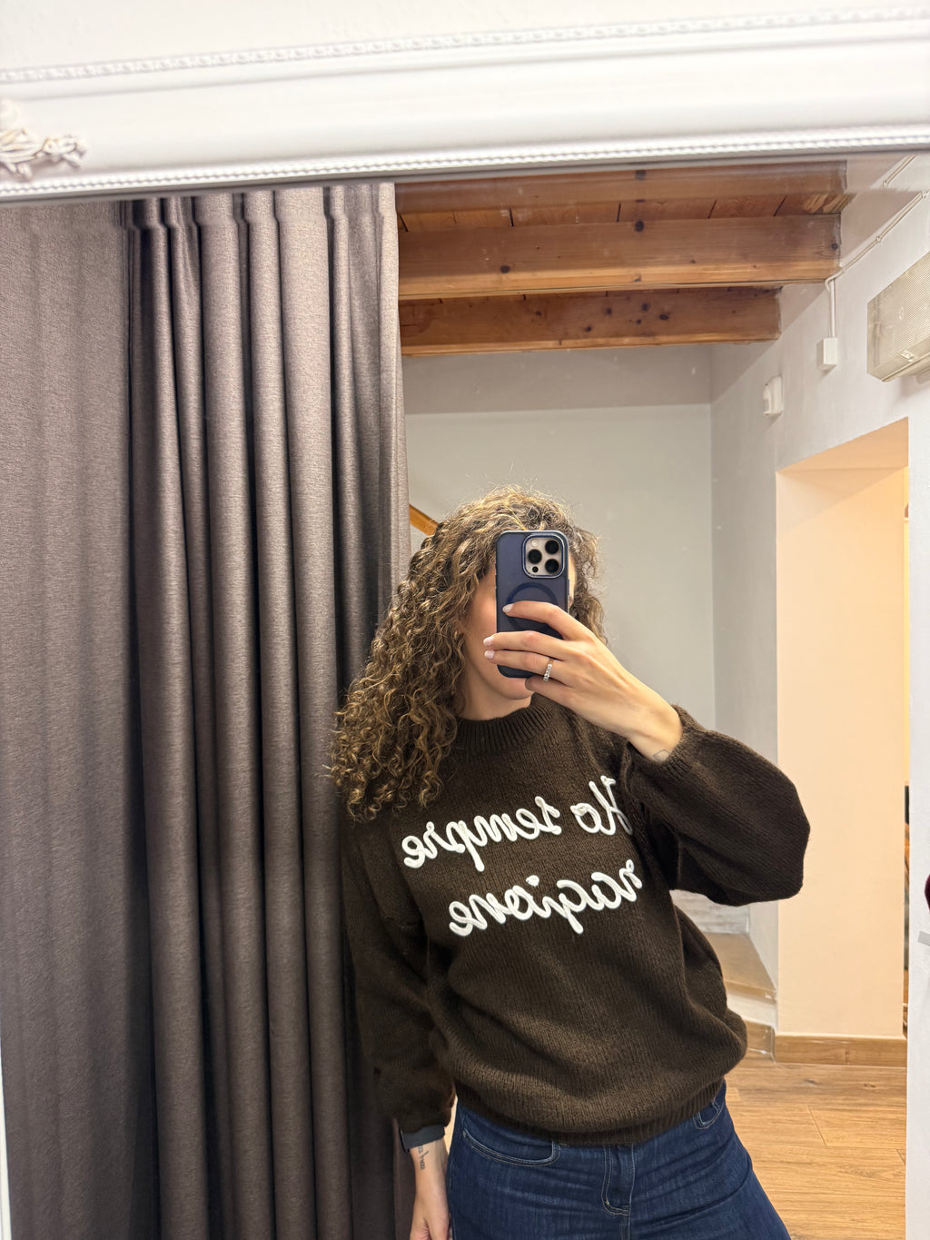 Maglione scritta "Ho sempre ragione"
