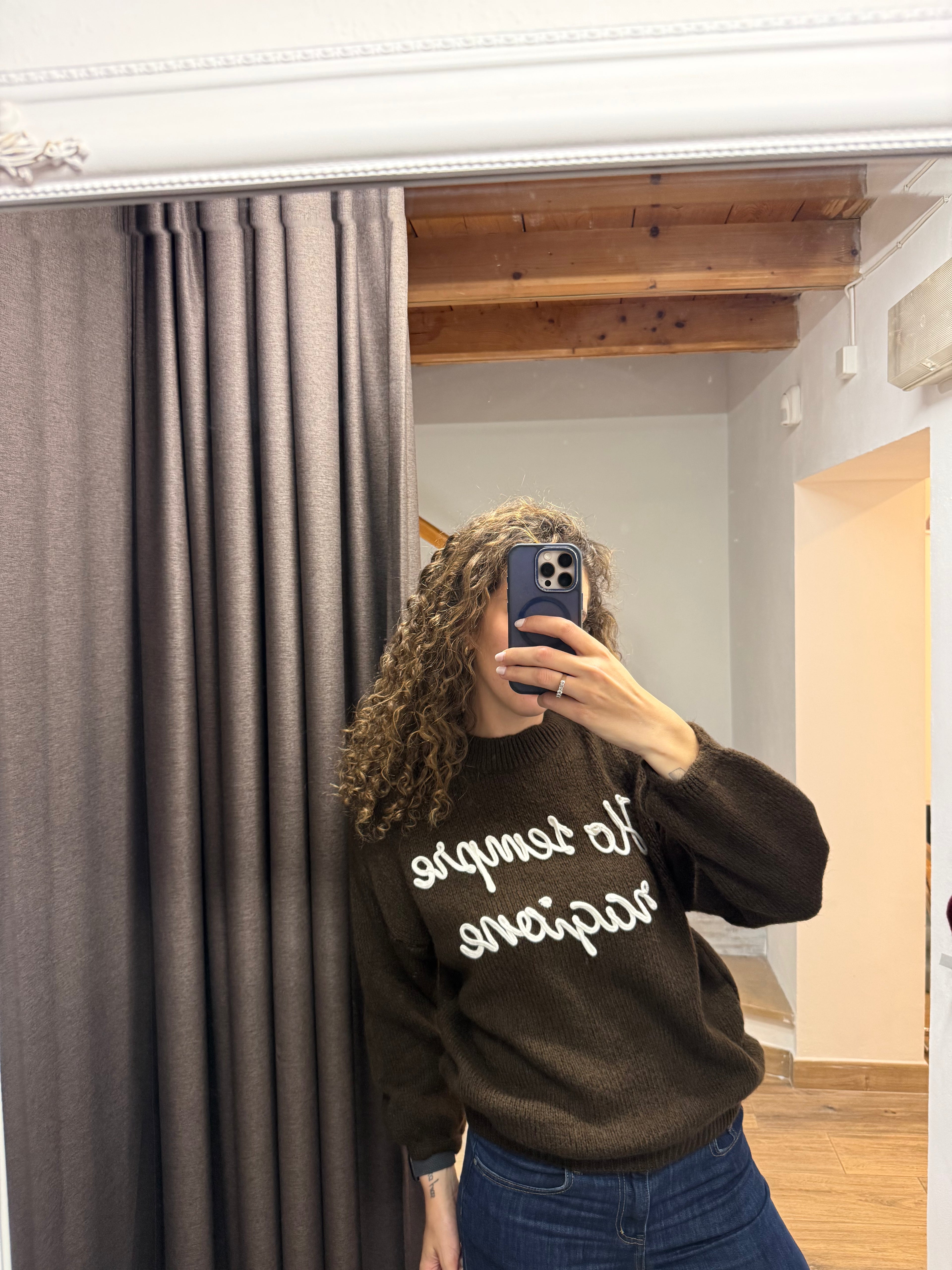 Maglione scritta "Ho sempre ragione"