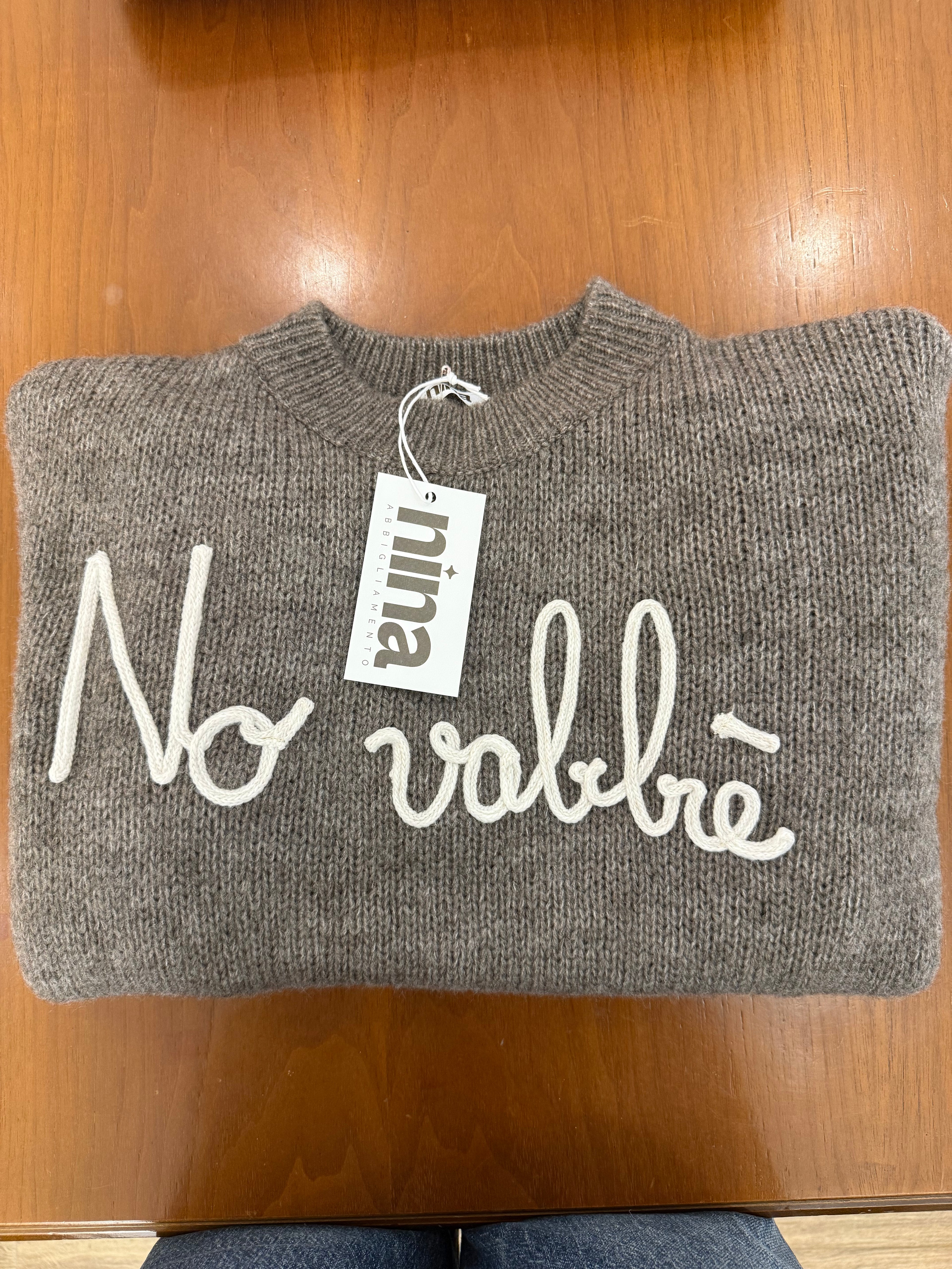 Maglione "No vabbe'"